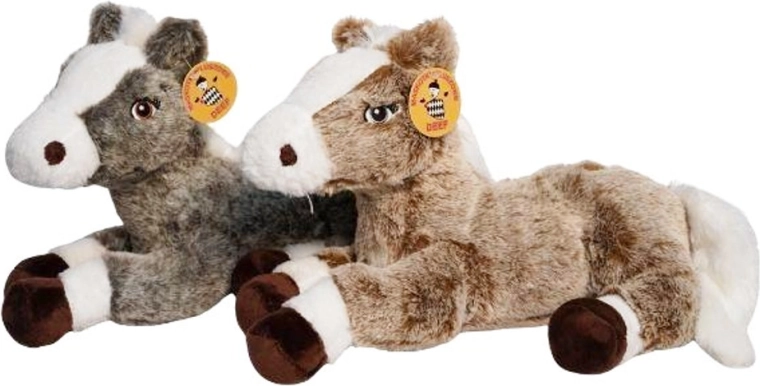 Plüsch liegendes Pferd – groß