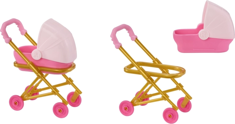Eleganter Puppenwagen