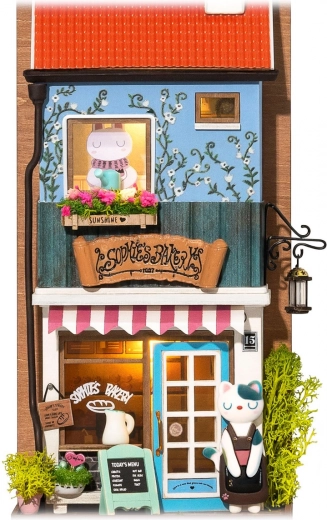 Zauberhafte Miniatur einer Bäckerei