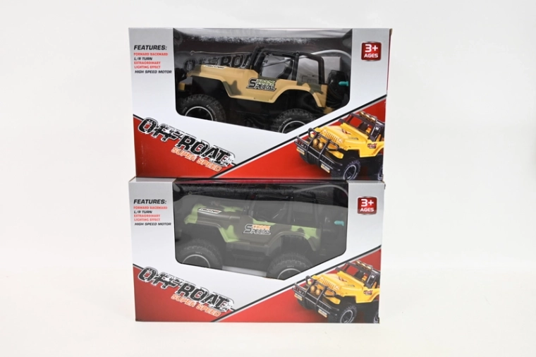 Militärjeep mit Fernbedienung und Akkupack