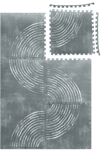 Puzzleteile für eine flexible Anordnung