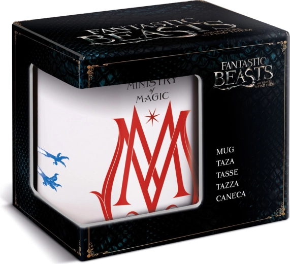 Keramiktasse 315 ml Fantastische Tiere