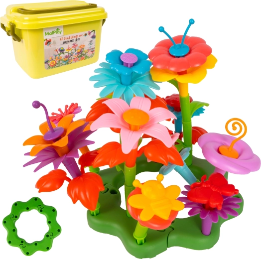 DIY-Blumen-Bauset, 73 Teile im Aufbewahrungsbox