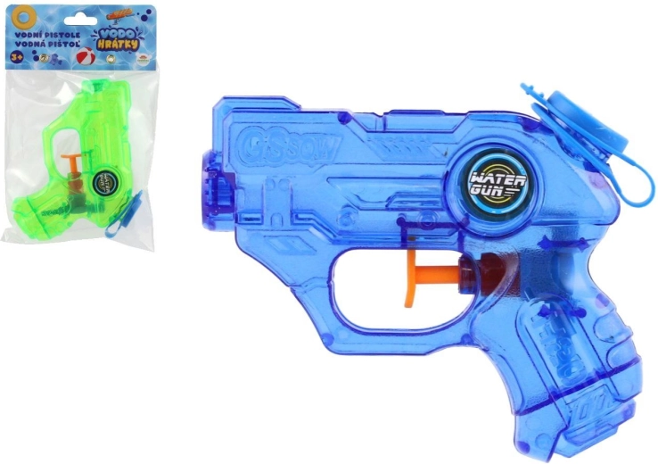 Transparente Kinder-Wasserpistole 11 cm – 1 Stück