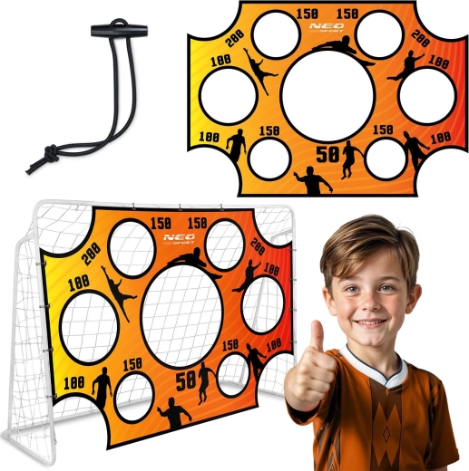 Neo-Sport Schusszielplane für Fußballtor 215 × 150 cm