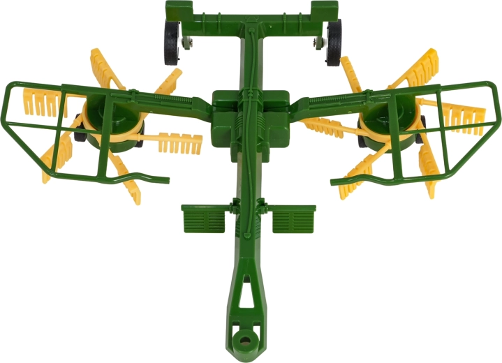 Funktionaler zweirotoriger Heuwender