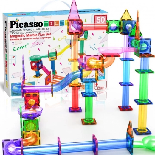 Magnetische Kugelbahn PICASSO – Bausatz 50 Stk.
