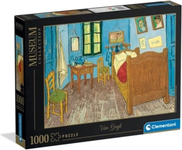 Clementoni Museum Collection Puzzle 1000 Teile – Schlafzimmer in Arles (Van Gogh)