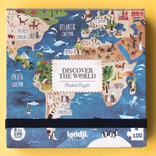 Londji Taschenpuzzle Weltreise 100 Teile