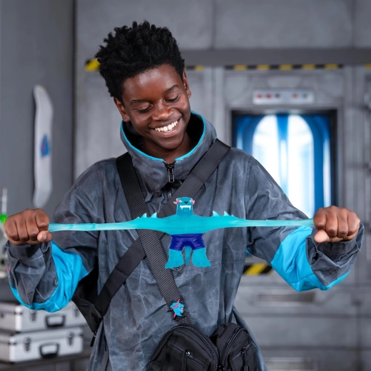 Dehnung bis auf das Dreifache der Länge