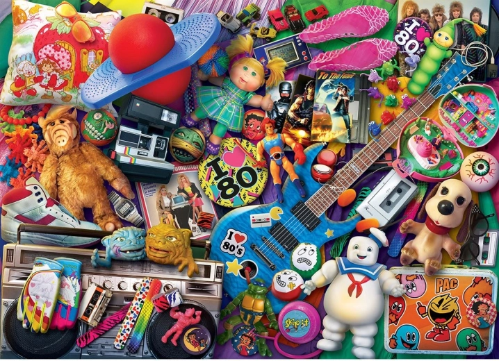 Gibsons Puzzle Wir lieben die 80er Jahre 1000 Teile