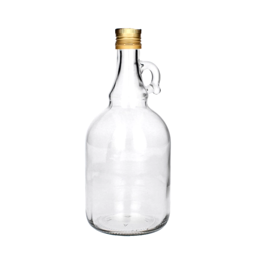 Glasflasche Galon 1 l mit Schraubverschluss