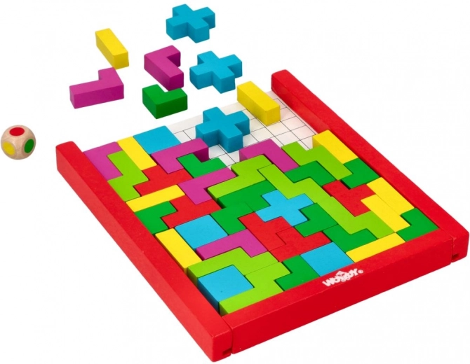 Holzpuzzle Tetris
