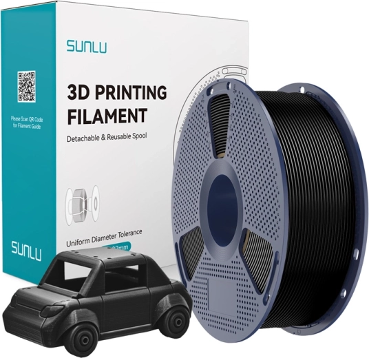 Sunlu PETG-Filament schwarz