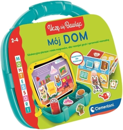 Edukativer magnetischer Koffer Mein Zuhause