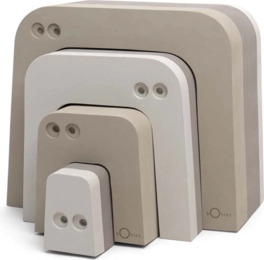 bObles Ameisenhügel sand grey – sensorisches Balance-Spielzeug