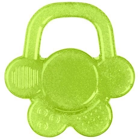 BabyOno Kühl-Beißring Blume – grün
