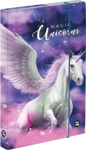 Heftbox A5 mit Pegasus-Motiv
