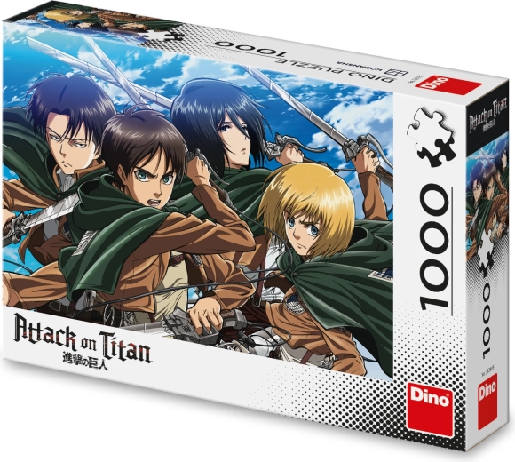 Puzzle Anime: Attack on Titan (1000 Teile)