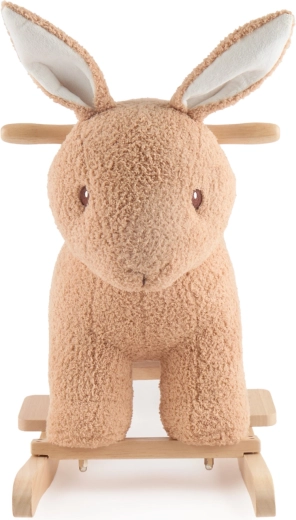 Weicher Bouclé-Bezug für komfortables und kuscheliges Schaukeln