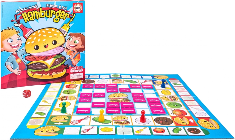 Spiel „Bereite deinen Hamburger zu“