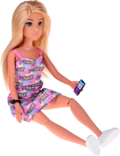 Selfie‑Stick und Telefon für kreative Posen