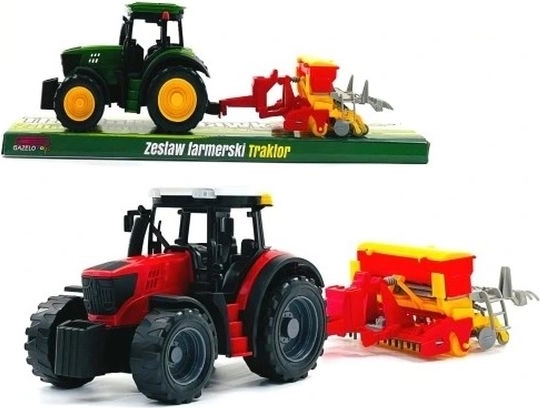 Traktor mit landwirtschaftlicher Maschine