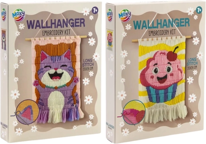 CCG zest.do Stickset für Wandbild – Longstitch (Langer Stich)