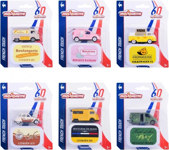 Majorette French Touch Deluxe – Metall-Automodelle 1:64 in Geschenkdose