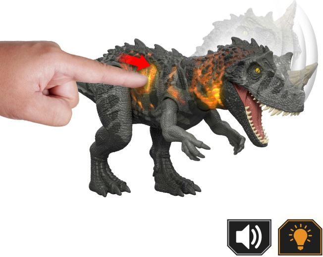 Maulangriff und Brüllen auf Kommando