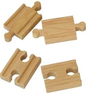 Babu Züge – Schienenverbinder 4+4 Stk.