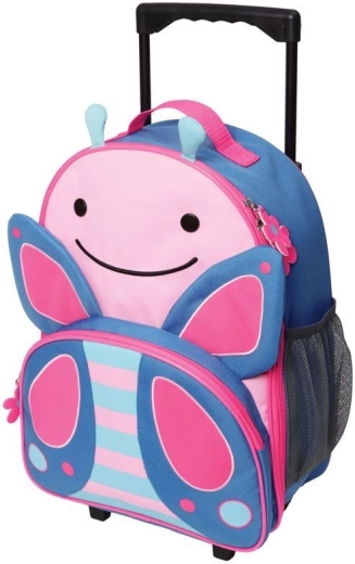 Skip Hop Zoo Kinder-Reisekoffer Schmetterling mit Rollen