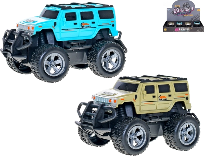 Geländewagen mit Schwungrad 13 cm