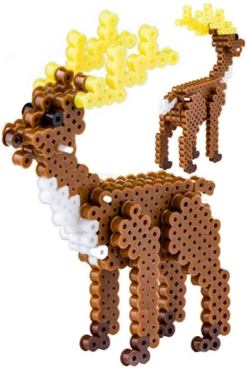 Fertiges 3D-Rehkitz als Dekoration