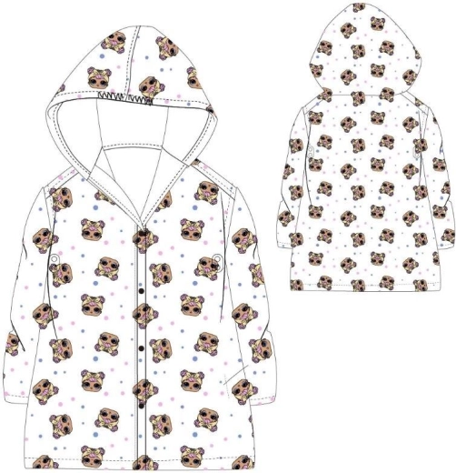 Transparentes Design mit LOL-Surprise-Motiv