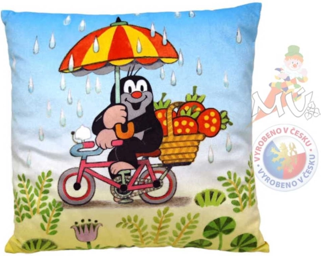 Moravská ústředna Kissen Krtek und Sommer 30 × 30 cm – 1 Stück