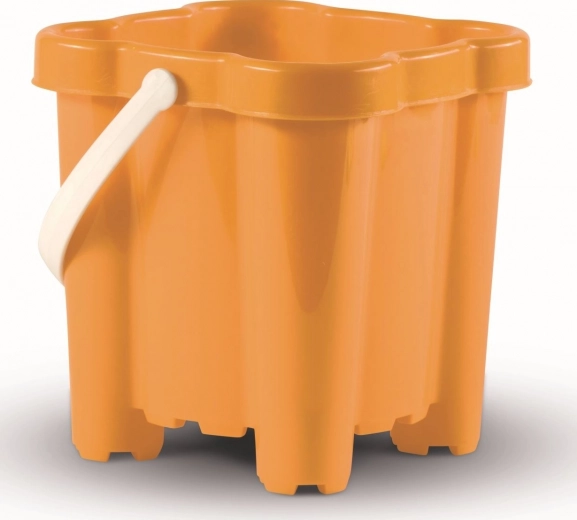 Androni Eimer Burg mit 4 Türmen, orange 16 cm