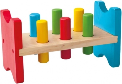 Holz-Klopfbank WOODY