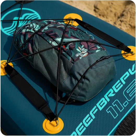 Praktisches Bungee an Deck für Ihre Ausrüstung