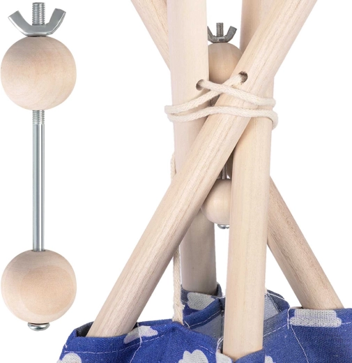 Holzstabilisator für Kinder-Tipi Nukido
