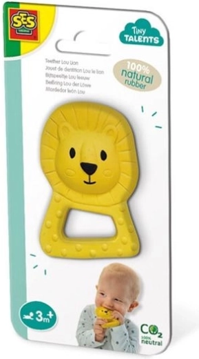 SES Beißring Löwe aus Naturkautschuk