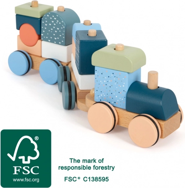 Holz-Stapelzug Arctic small foot