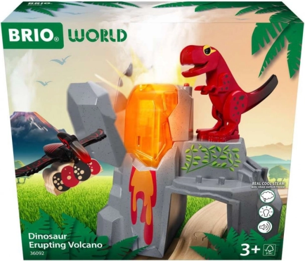 Brio Dinosaurier-Vulkan