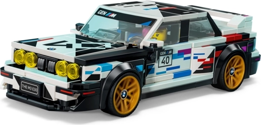 Bewegliche Räder und Fahrer-Minifigur für Rennspaß