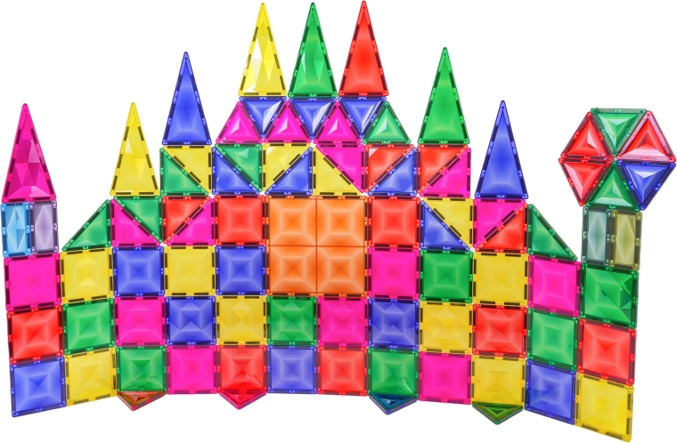 Bunte, transparente Teile