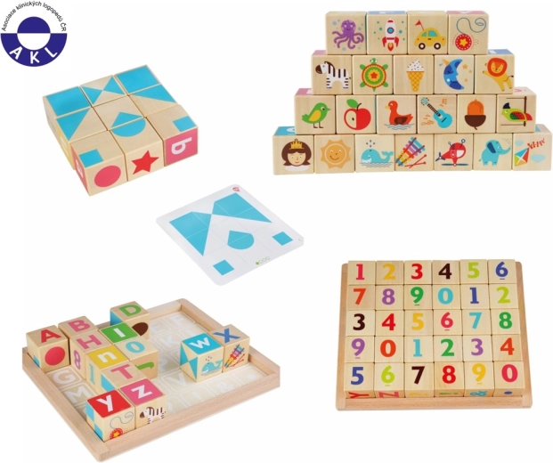 Lucy & Leo Lernwürfel mit englischem Alphabet