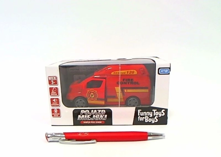 ToysForB Feuerwehrauto mit Licht- und Soundeffekten
