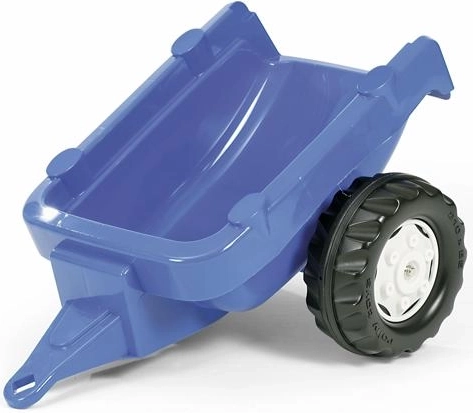 Blauer Einachsanhänger für Rolly Kid Traktor