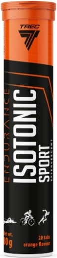 Trec Endurance Isotonic Sport Brausetabletten Orange 20 Tabletten