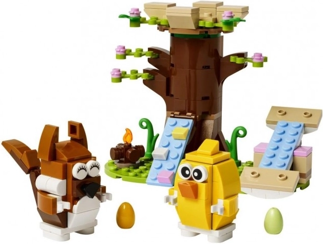 LEGO Frühlingsspielplatz für Tierkinder